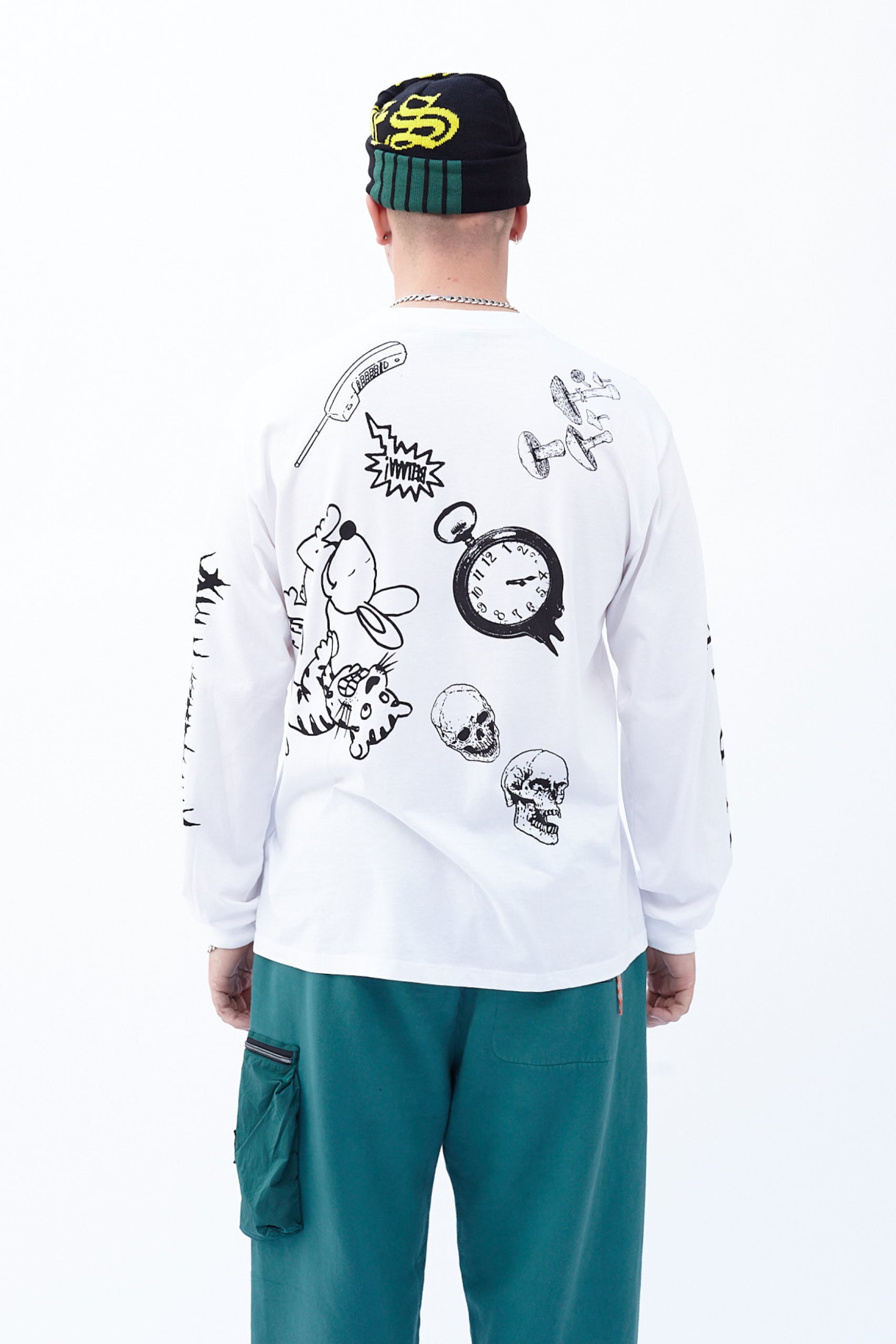 Load image into Gallery viewer, Graphic Mashup LS Tee