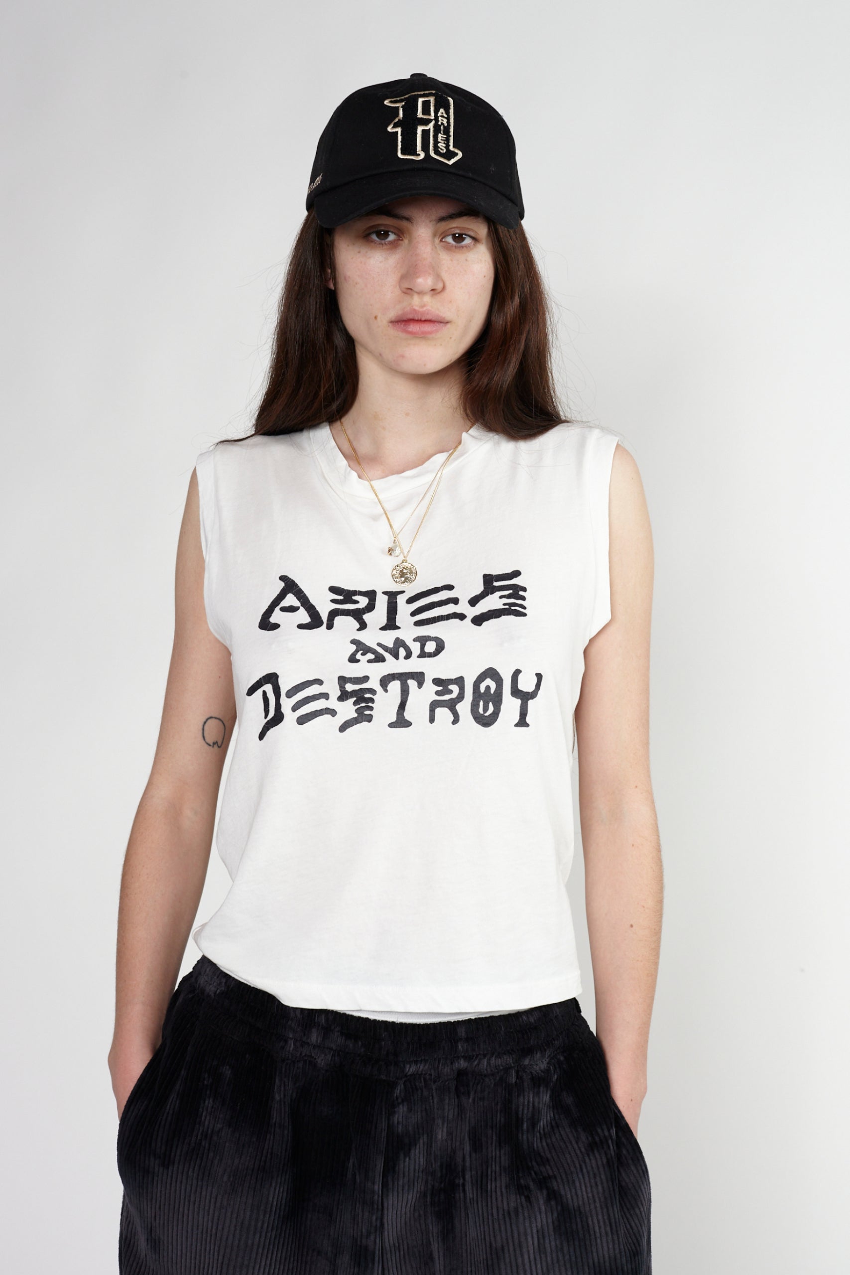 画像をギャラリービューアに読み込む, Vintage Aries and Destroy Vest