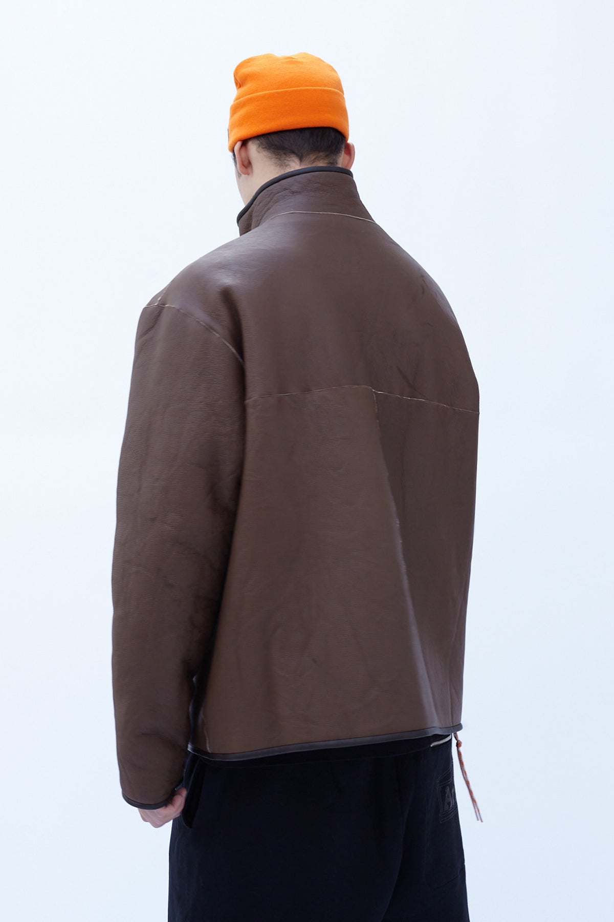 Tie Dye Sheepskin Tech Jacket