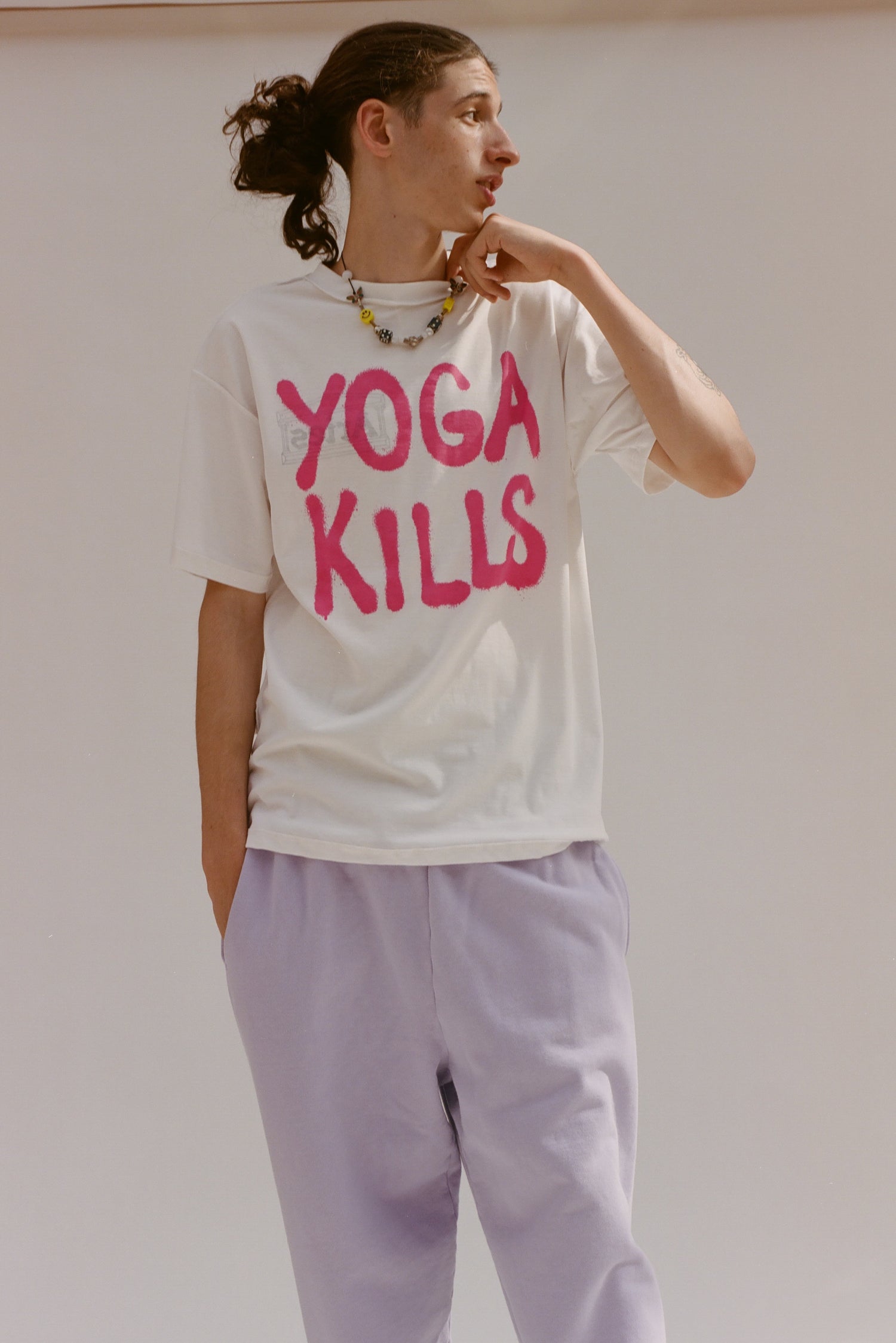 画像をギャラリービューアに読み込む, Yoga Kills Reversible Tee