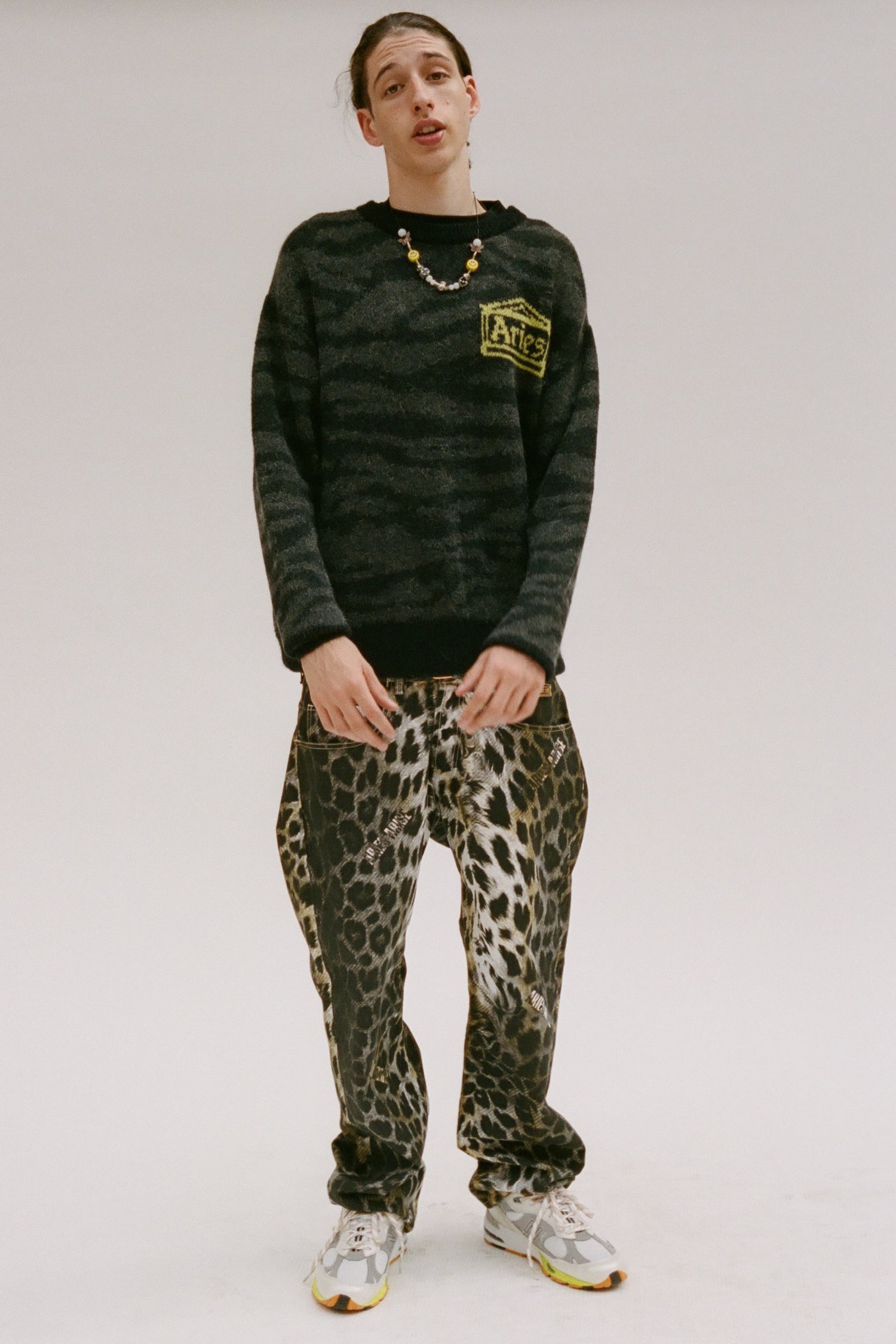 Load image into Gallery viewer, Leopard Batten Jean
