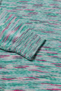 Space Dye Shoulder Hole Knit
