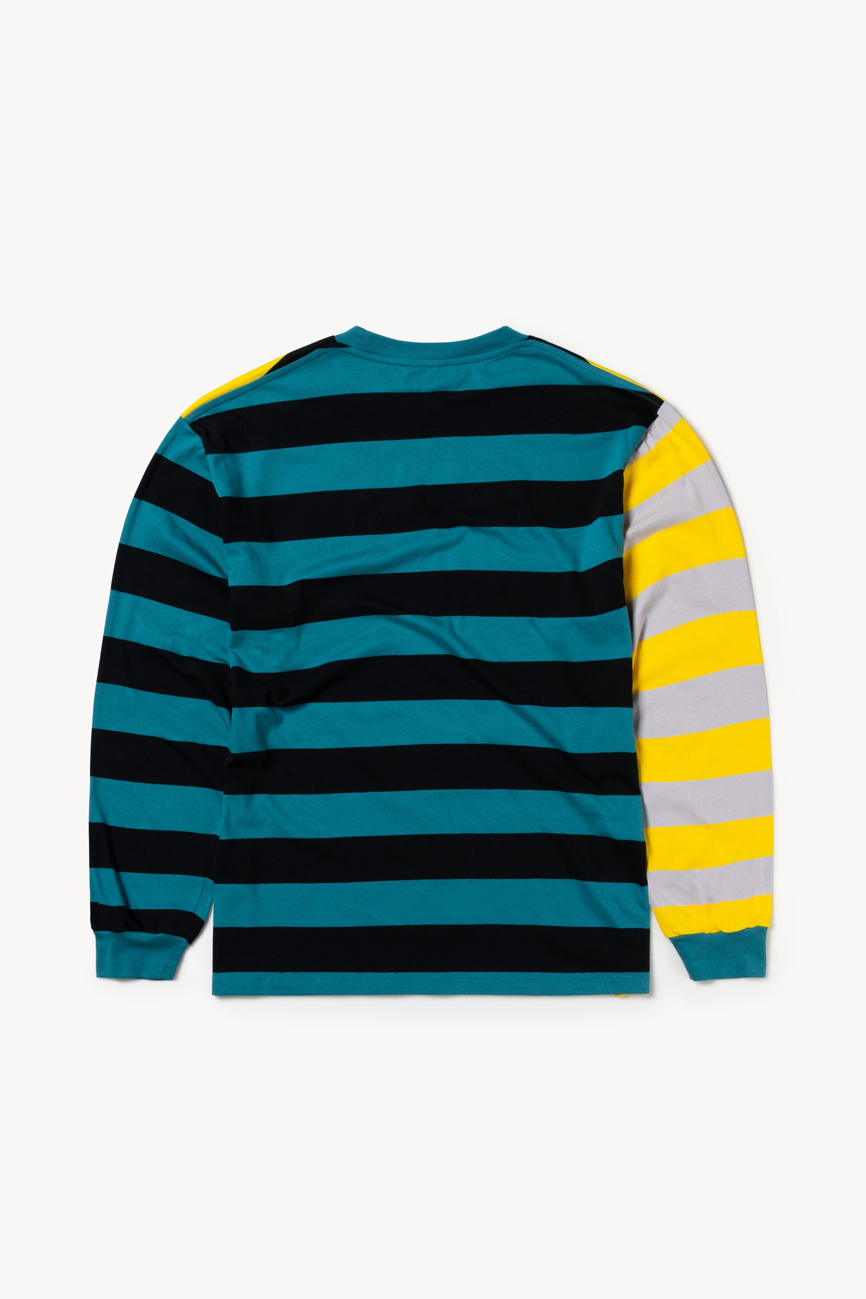 Load image into Gallery viewer, Striped Temple Longsleeve Tee