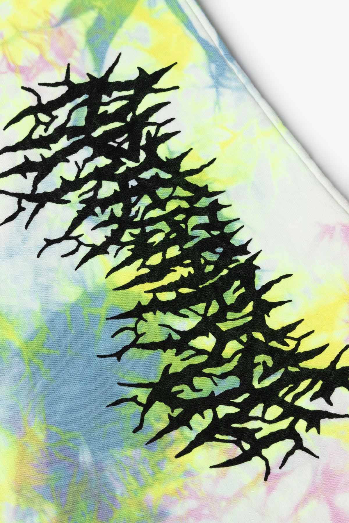 Metal Tie Dye Flared Sweatpant