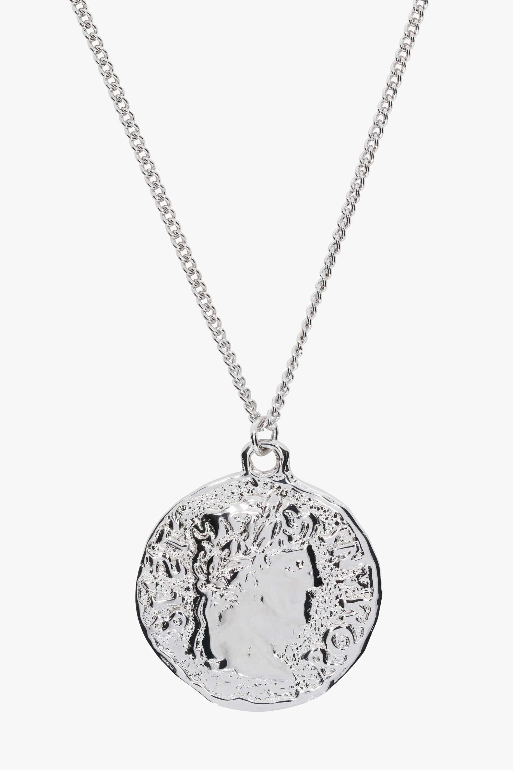 Load image into Gallery viewer, Chain Necklace With Roman Coin Pendant