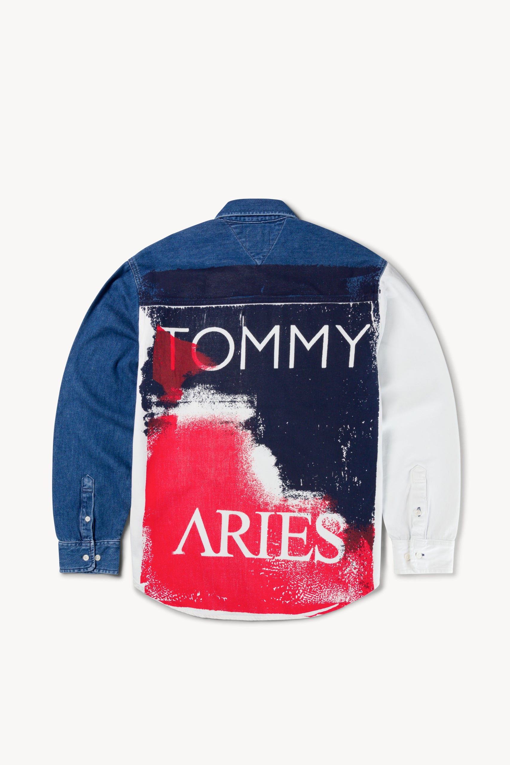 画像をギャラリービューアに読み込む, Tommy x Aries Denim Flag Shirt