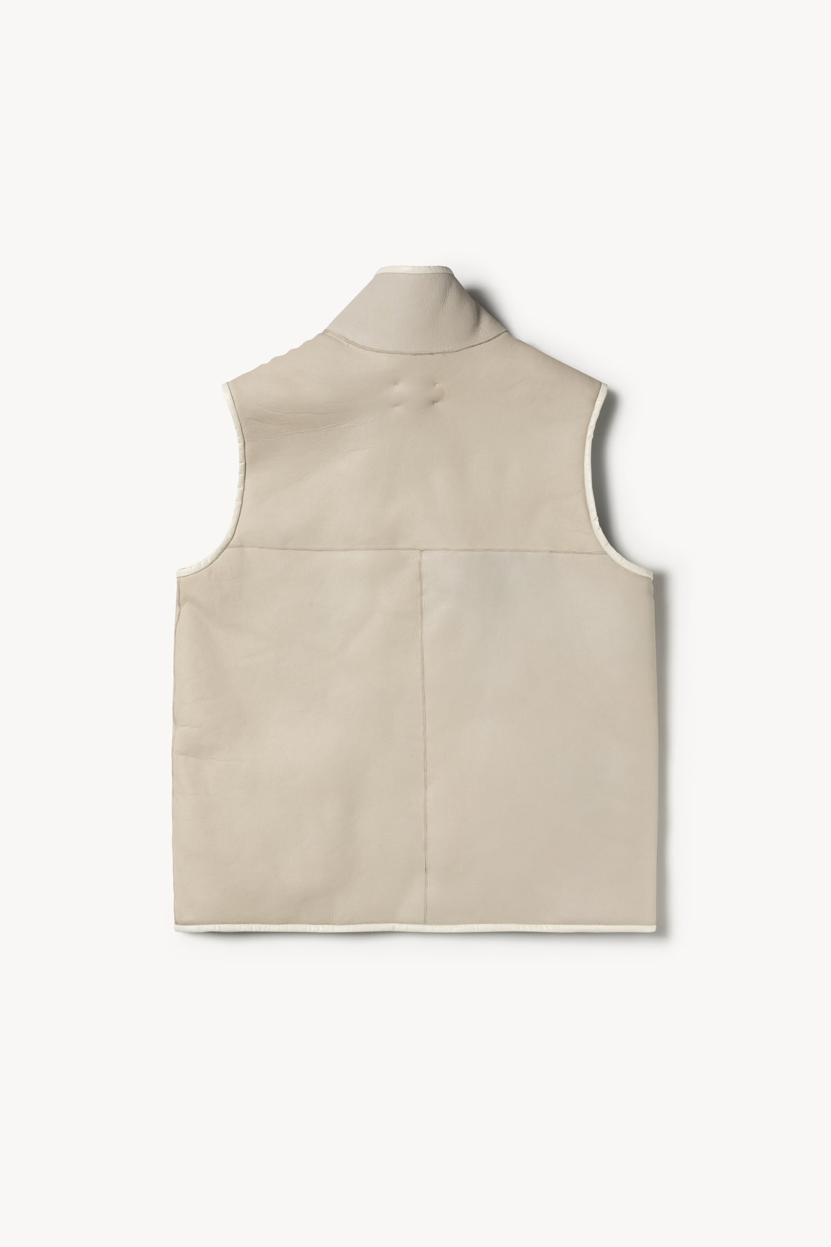 Shrunken Sheepskin Gilet
