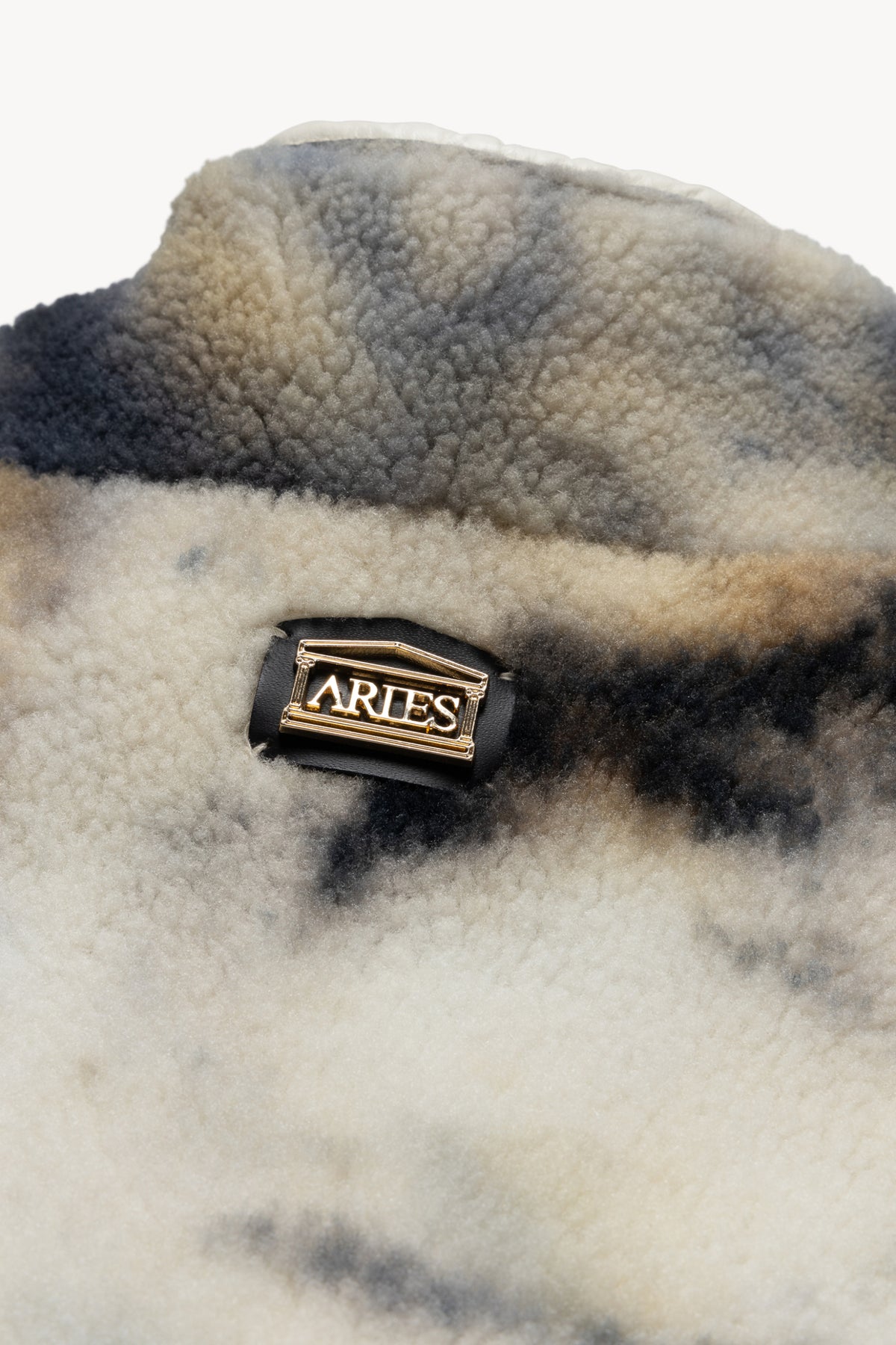 Tie Dye Sheepskin Jacket