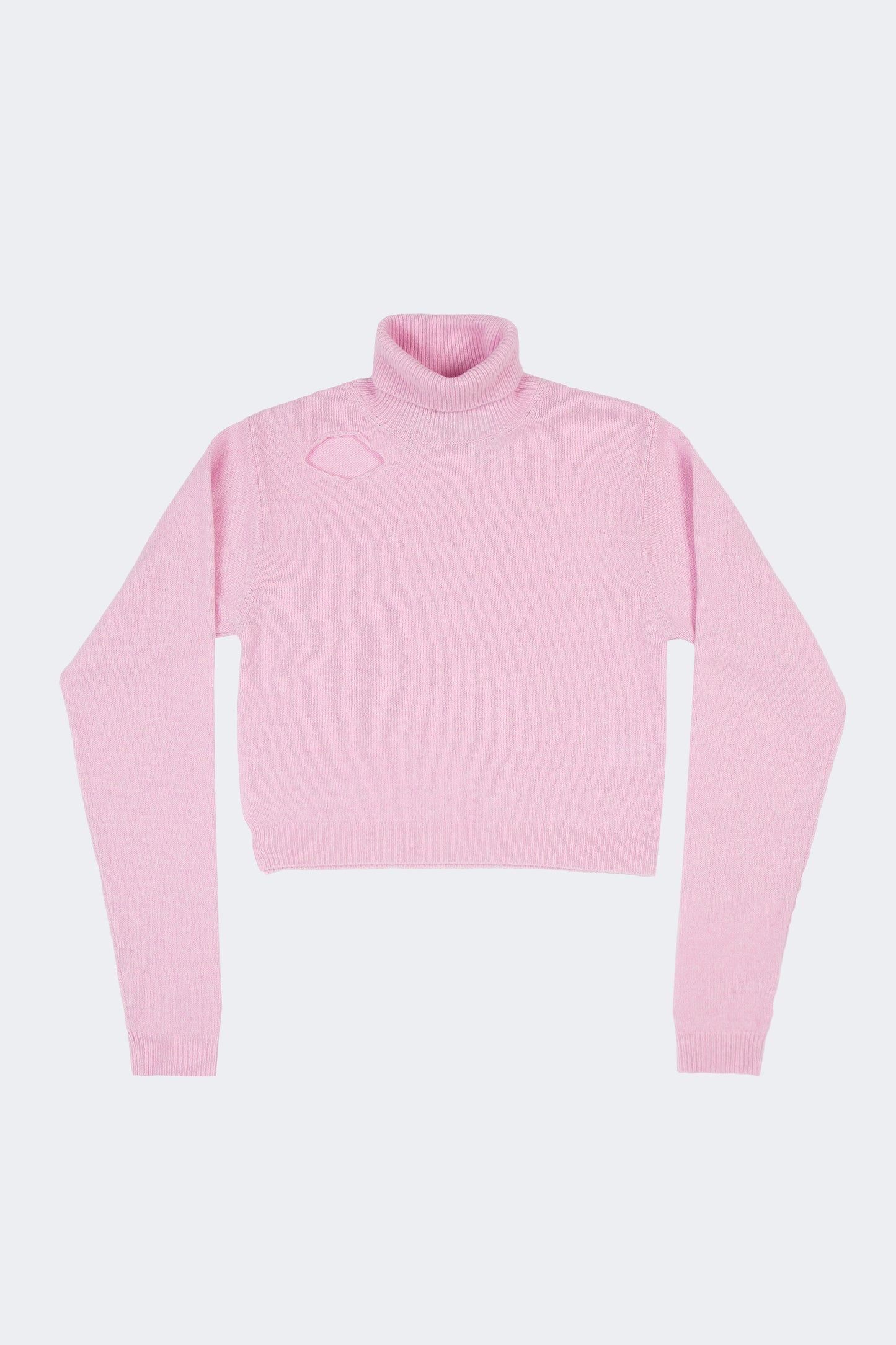 Lambswool Roll Neck Jumper